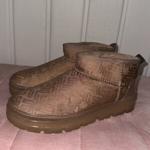UGG Women’s Classic Ultra Mini Boots w/ Rubber Soles